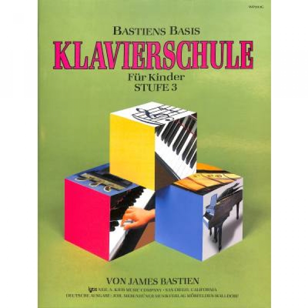 James Bastien Basis Klavierschule für Kinder Band 3