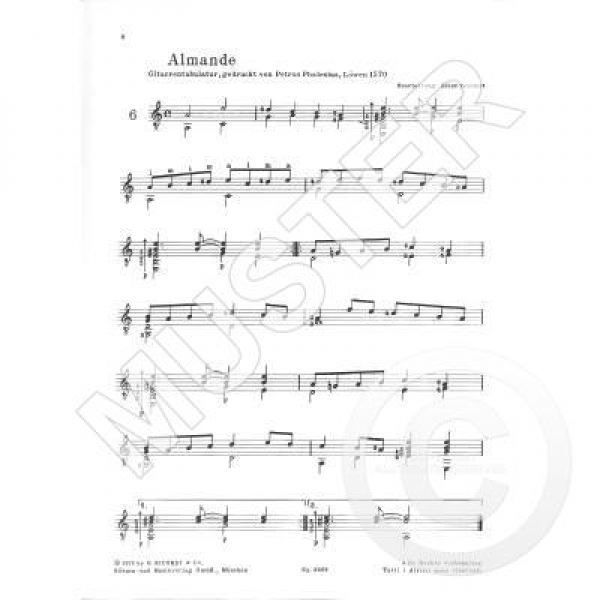 Meine ersten Gitarrenstücke: Meister der Renaissance