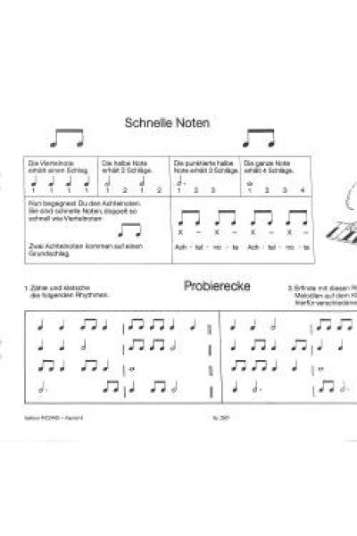 Rico lernt Klavier 1 Klavierschule