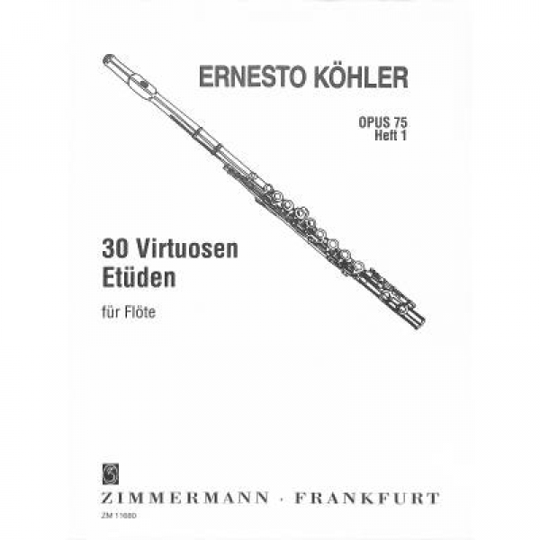 30 virtuose Etüden 1 op. 75