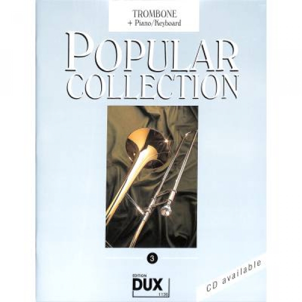 DUX Popular Collection 3 Posaune+Klavier