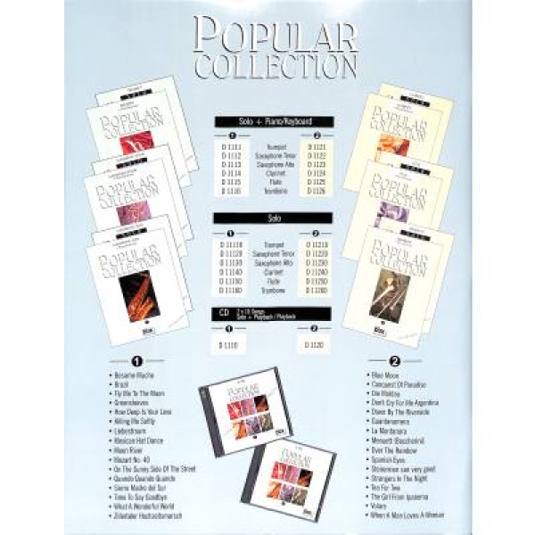 DUX Popular Collection 3 Klarinette+Klavier