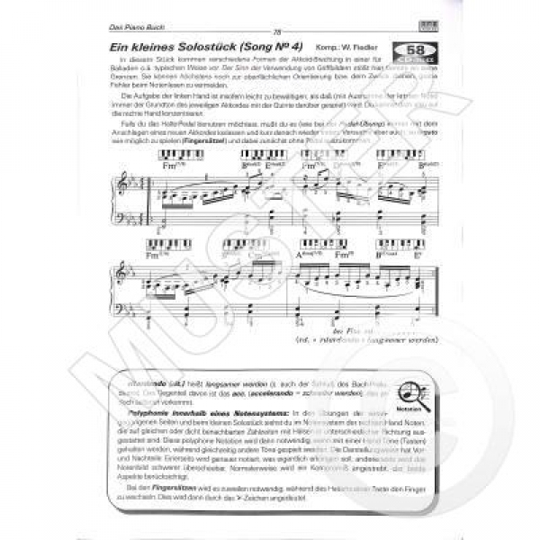 AMA Basics - Das Piano Buch