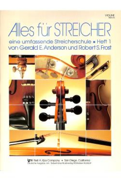Alles für Streicher 1 Violinschule