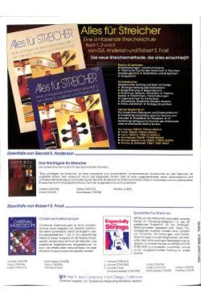 Alles für Streicher 2 Violinschule