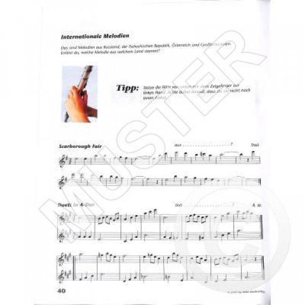 Querflötenspielereien (dt.)