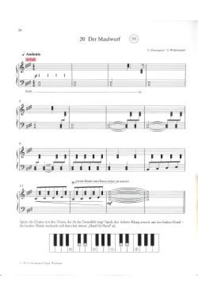 1 2 3 KLAVIER Band 2+CD