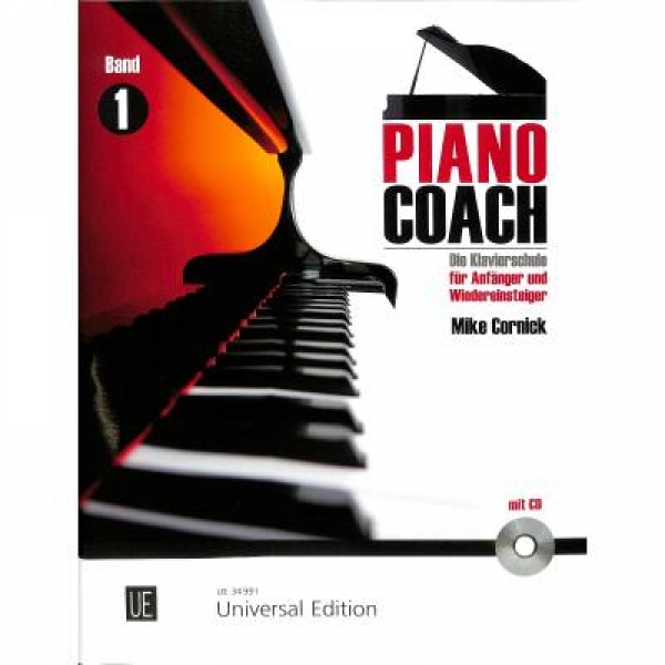 Piano Coach 1+CD Mike Cornick