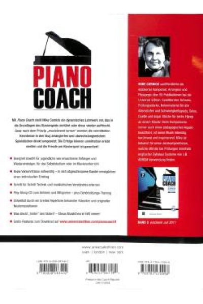 Piano Coach 1+CD Mike Cornick