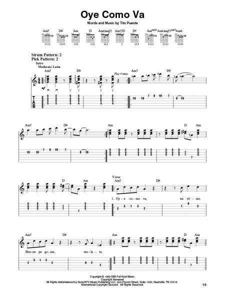 The Very Best of Santana Easy Guitar