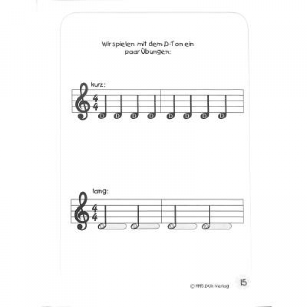 DUX Tonis Junior Keyboard ab 5 Jahre