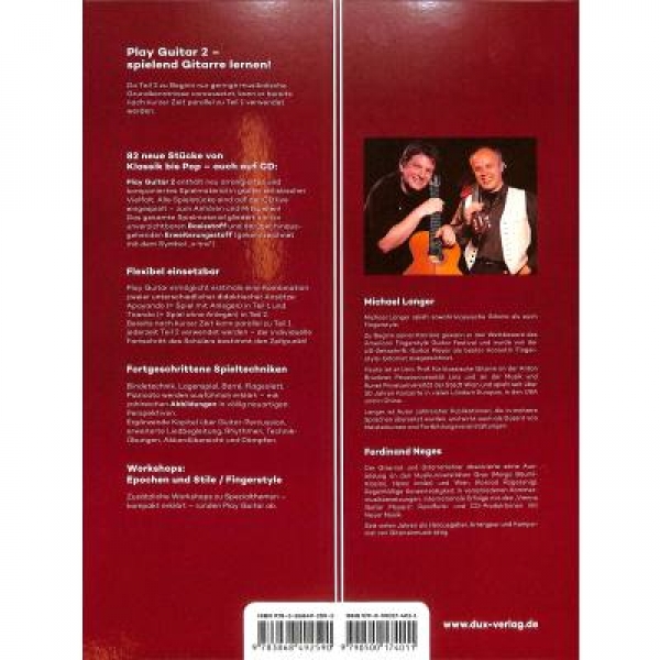 DUX Play Guitar - Gitarrenschule 2