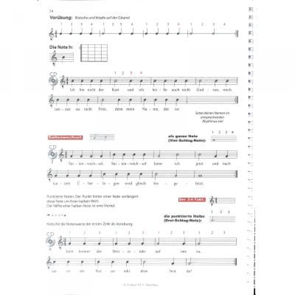 DUX Play Guitar - Gitarrenschule 1