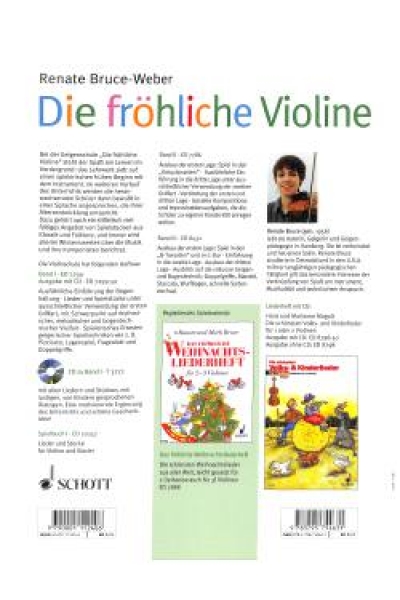 Die fröhliche Violine 3 Violinschule Bruce-Weber