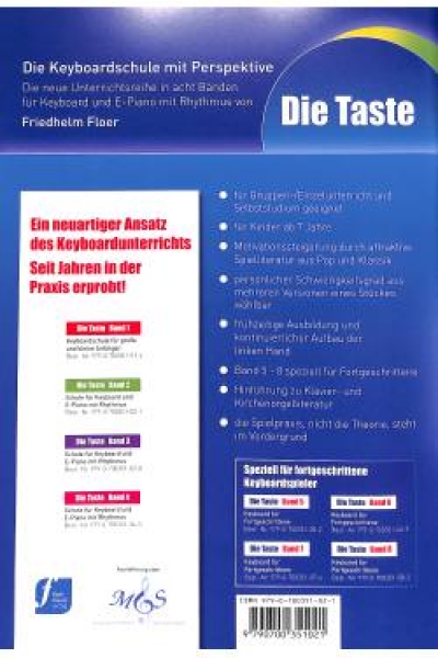 Die Taste 2 Keyboardschule