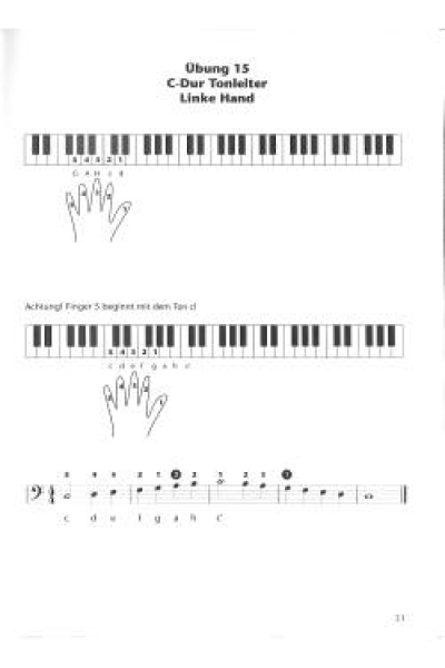 Die Taste 2 Keyboardschule