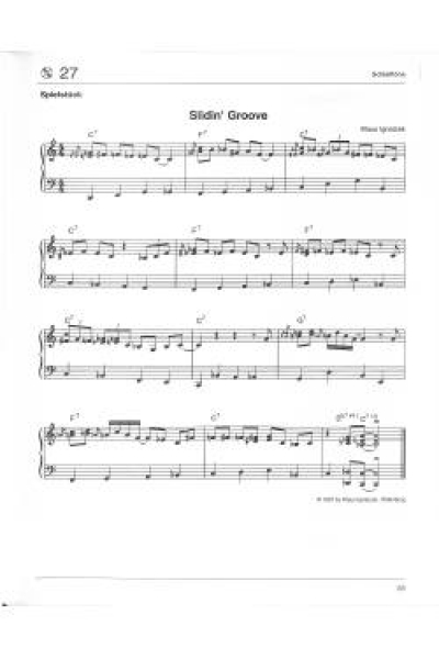 Jazz Klavier Blues Wiedemann