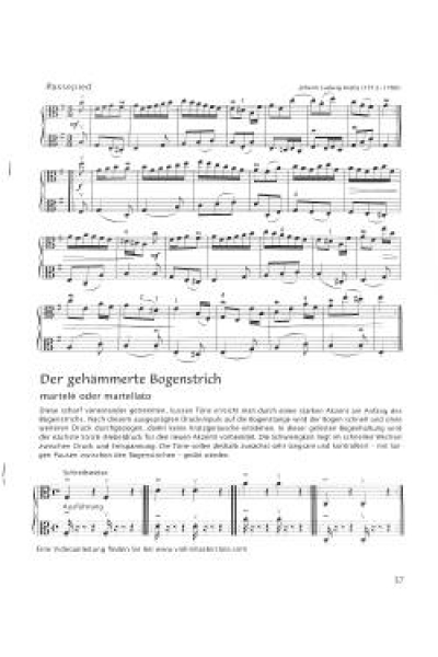 Früher Anfang auf der Bratsche 4 Schule