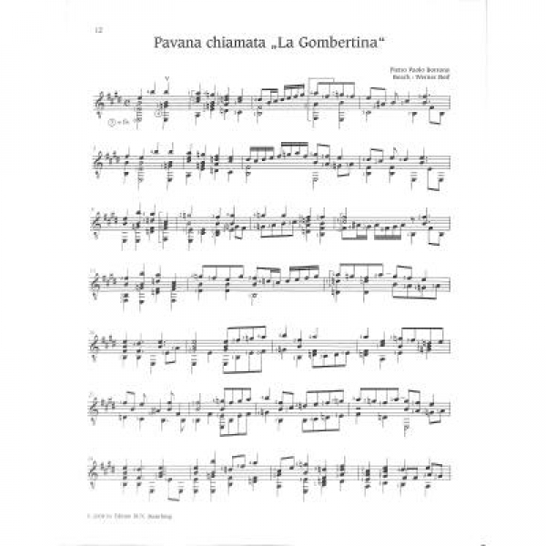 DUX Lautenstücke aus der Renaissance: Italien