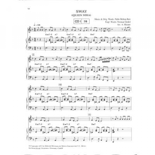 DUX Popular Collection 9 T-Sax+Klavier