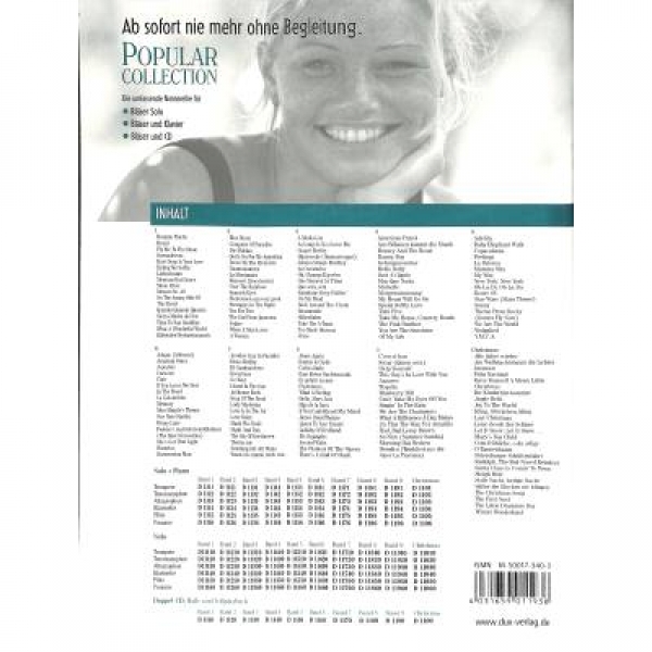 DUX Popular Collection 9 A-Sax+Klavier