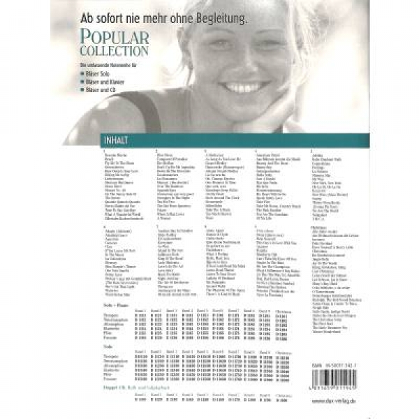 DUX Popular Collection 9 Klarinette+Klavier
