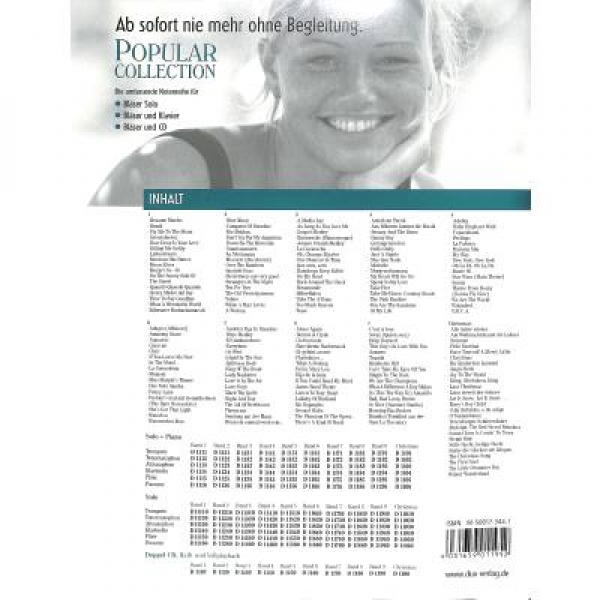 DUX Popular Collection 9 Querflöte+Klavier