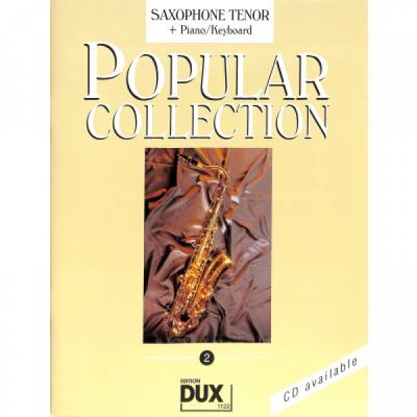 DUX Popular Collection 2 T-Sax+Klavier