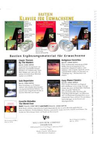 James Bastien Klavierschule für Erwachsene 2