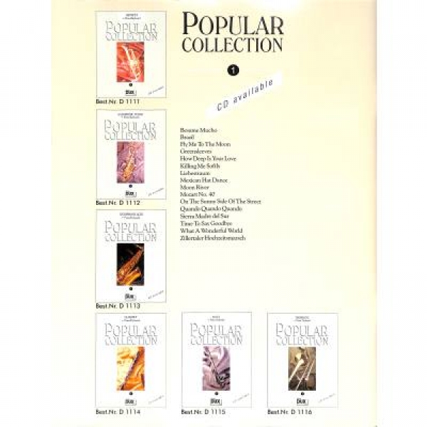DUX Popular Collection 2 Posaune+Klavier