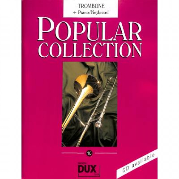 DUX Popular Collection 10 Posaune+Klavier
