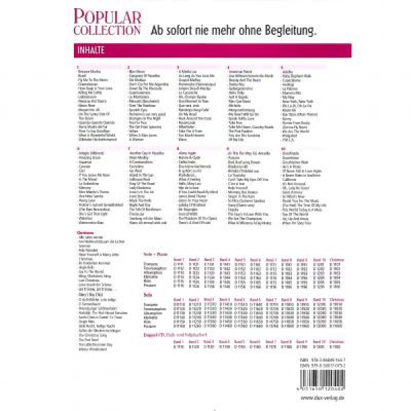 DUX Popular Collection 10 Klarinette