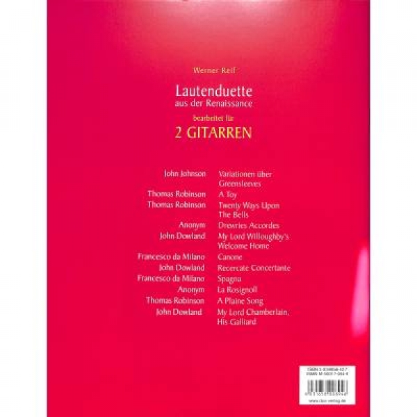 DUX Lautenduette aus der Renaissance