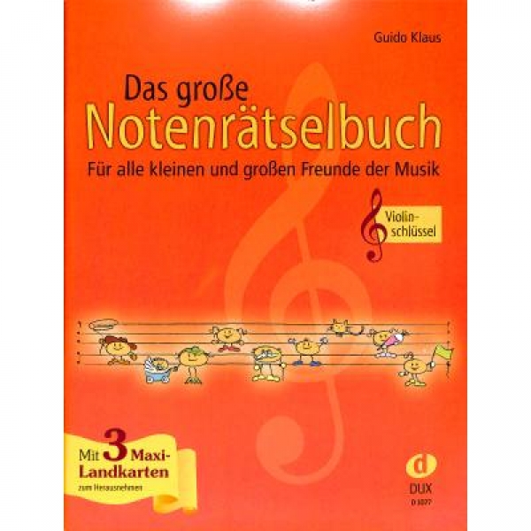 DUX Das große Notenrätselbuch Violinschlüssel