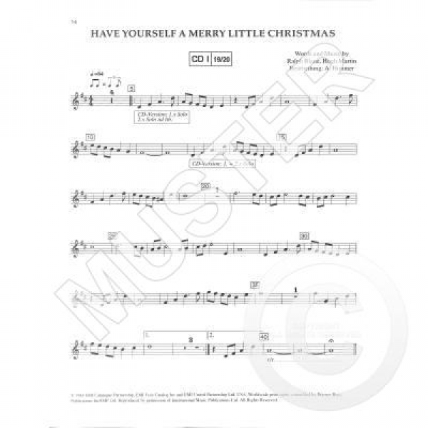 DUX Popular Collection Christmas Trompete