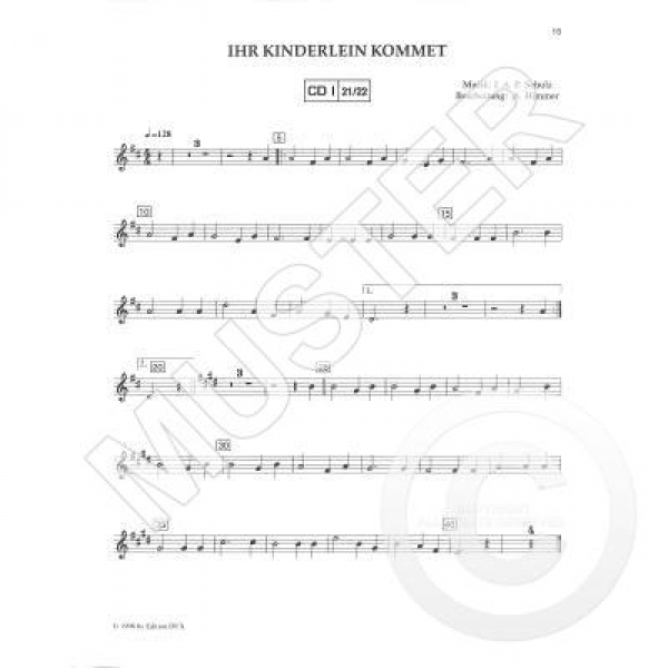 DUX Popular Collection Christmas Klarinette