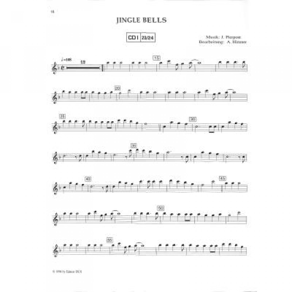 DUX Popular Collection Christmas Flöte