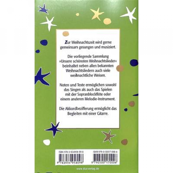 DUX Unsere schönsten Weihnachtslieder