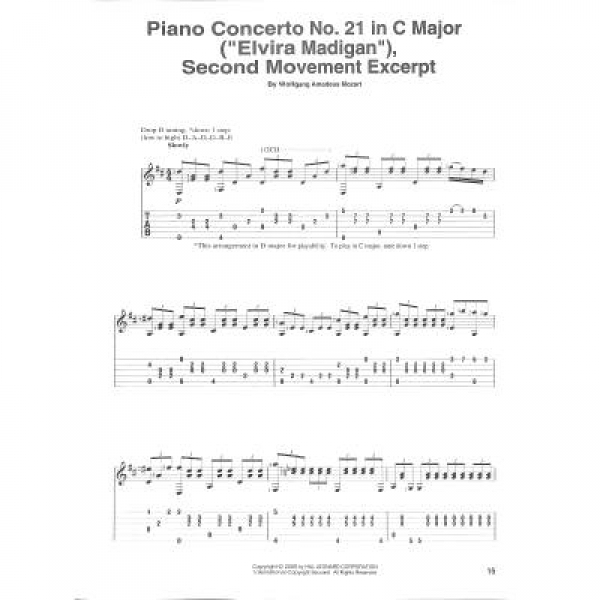 Fingerpicking Mozart