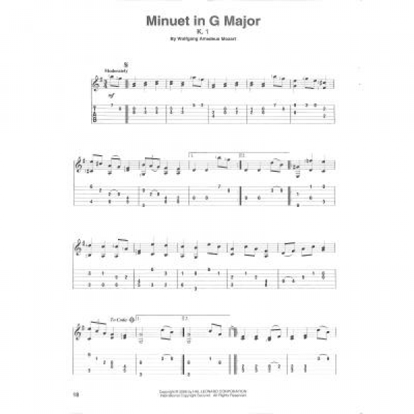 Fingerpicking Mozart