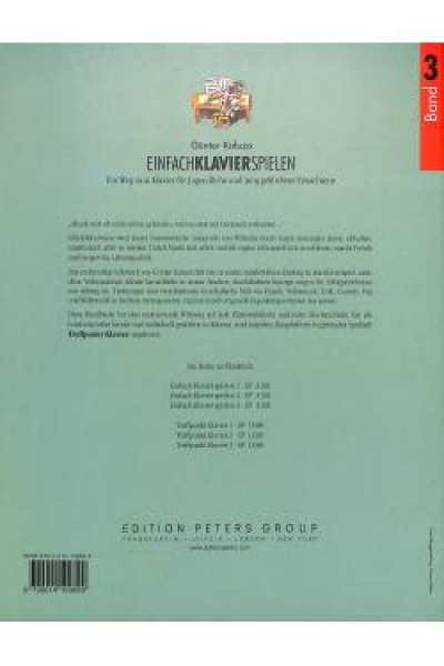 Einfach Klavier spielen, Band 3