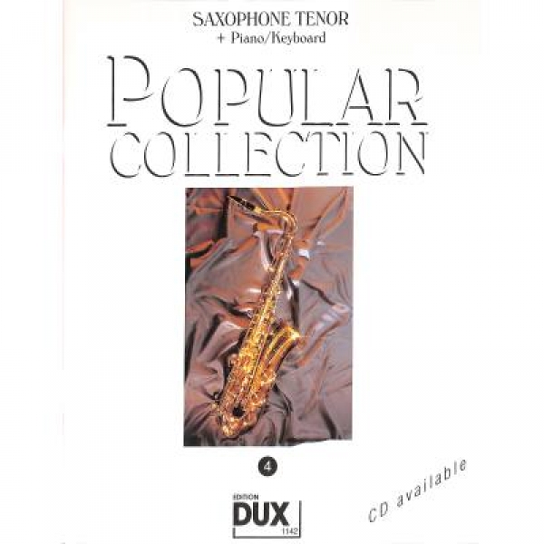 DUX Popular Collection 4 T-Sax+Klavier