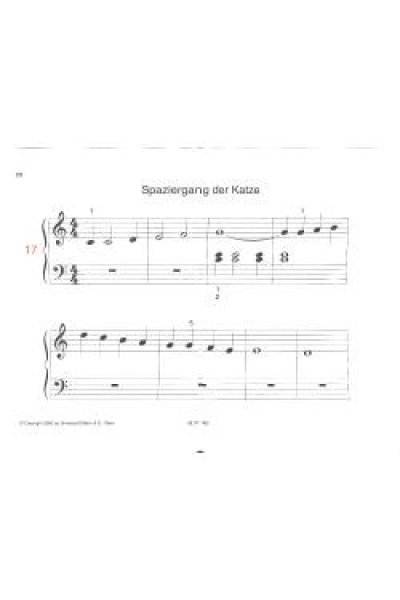 Kinder Klavierschule 2 Jaufenthaler