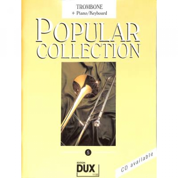 DUX Popular Collection 5 Posaune+Klavier