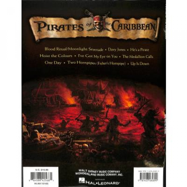 Pirates of the Caribbean Big Note Piano