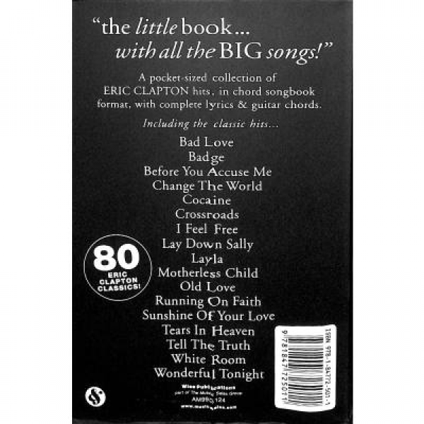 The little black songbook Eric Clapton
