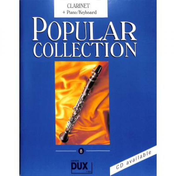 DUX Popular Collection 8 Klarinette+Klavier