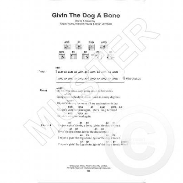 The little black songbook AC/DC