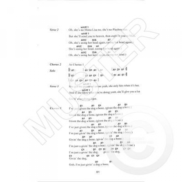 The little black songbook AC/DC