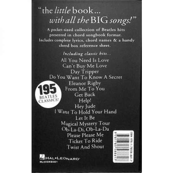 The little black songbook Beatles